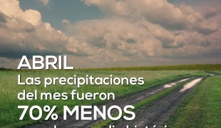 Informe de precipitaciones Abril 2023